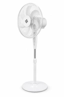 Staande ventilator 6 blaadjes-40cm -50 watt-wit — thumbnail 3