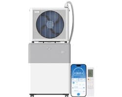 Midea PortaSplit Mobiele Split Airco - 8.000 BTU - Koelen - Met Wifi
