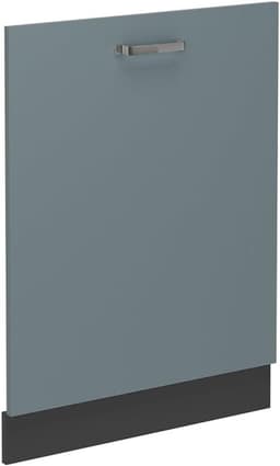 Vaatwasserfrontpaneel - Keukenpaneel - Keuken Integratie - Naadloze Inbouw - 60 cm - Blauw-grijs — thumbnail 1