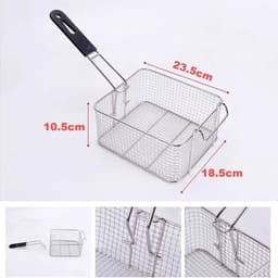 Gasfriteuse RVS - Friteuse met mand - Thuis frituren - Verstelbare vuurkracht - 11L of 22L - Zilver — thumbnail 5