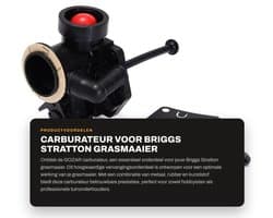 Dailygoods- Carburateur met Pakking - Carburateur Synchronisatie Set - Carburateur Afstelgereedschap - Voor Briggs&Stratton - Lengte 110 mm - Hoogte 68 mm - Motorcarburateur
