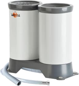 Glazen Spoelapparaat - Spoelboy Glasreiniger - Efficiënt Glazen Wassen - Draagbaar Klein Model - 325 cm - Grijs — thumbnail 1