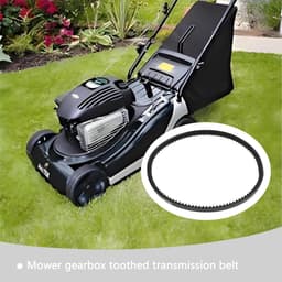 Aandrijfriem Grasmaaier - V-riem - Gazon Onderhoud - Specifieke Pasvorm - 10mm x 508mm - Zwart — thumbnail 2