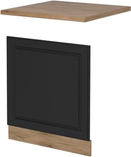 Vaatwasser Frontpaneel - Keukenpaneel Deurfront - Keuken Upgraden - Aanpasbaar Ontwerp - 60 cm breed - Antraciet — thumbnail 1
