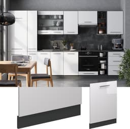 Vaatwasserpaneel - Keukenfront - Keukenontwerp - MDF fronten - 60 cm breed - Wit hoogglans — thumbnail 4