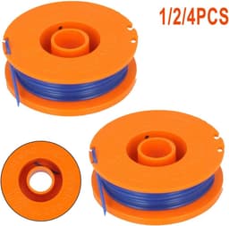 Grasmaaier Spoel - Trimmer Spoel Lijn - Gazon Onderhoud - Efficiënte Maai Prestaties - 4 Stuks - Oranje Blauw — thumbnail 5