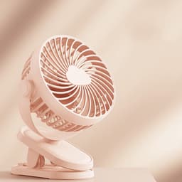USB-ventilator, draagbare mini-ventilator met clip en 3 snelheden — thumbnail 1
