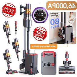 Steelstofzuiger – Draadloze Stofzuiger – Zakloze Kruimeldief – Snoerloze Zuiger – Lichtgewicht Zuigapparaat – 46KPa Zuigkracht – 60 Min Batterijduur — thumbnail 1