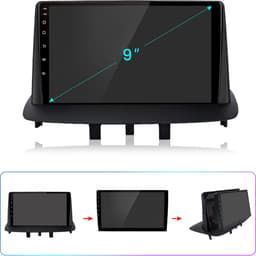 Awesafe Autoradio 6GB+128GB met Carplay en Android auto - Geschikt Voor Renault Megane III 2008 t/m 2016 - Radio scherm met Navigatie GPS - 8 Kern V1PRO Versie - Draadloos Apple Carplay & Android - 2008 2009 2010 2011 2012 2013 2014 2015 — thumbnail 3