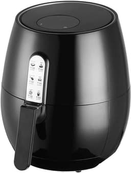 Airfryer XXL - Hete Lucht Friteuse - Gezond Frituren - Olievrij Bakken - 5.2 liter - Zwart — thumbnail 1