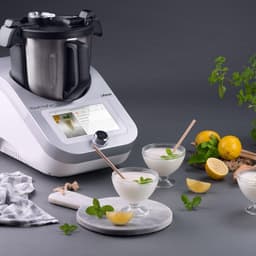Multicooker - Wit - 4,5 Liter - Slimme Keukenrobot met Touchscreen en Weegschaal - Voor Gezond Koken — thumbnail 4