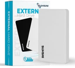 Draagbare Externe Harde Schijf 1TB - 2,5 Inch Opslag voor Back-up - USB 2.0 Compatibel met PC, Mac, Laptop & Chromebook — thumbnail 1
