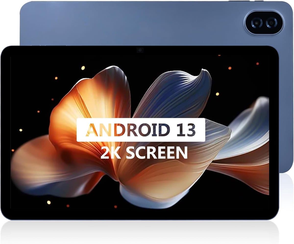 SnelShoppen - 12 Inch Android Tablet - 8-256 GB - Octacore 2.0 GHz Processor - 2K Resolutie - 13 MP Camera - Inclusief Hoes - Perfect voor Entertainme — afbeelding 1