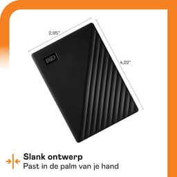 Externe Harde Schijf - Mobiele Opslag - Bestanden Opslaan - Automatische Back-ups - 1 TB - Zwart — thumbnail 5