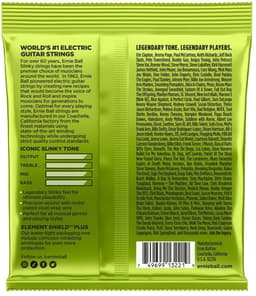 Ernie Ball Regular Slinky - Elektrische Gitaarsnaren - 10-46 - 3-Pack - Nickel Wound — thumbnail 3