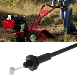 Koppelingskabel 137,2 cm - Compatibel met MTD 946-0711B/746-0711B - Vervanging voor 290-661 - Hoogwaardige staaldraad - Duurzaam en flexibel - Grasmaaierkabel — thumbnail 4