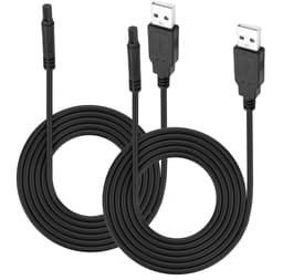 SnelShoppen - USB naar 4 Pin Backup Camera Verlengkabel 1m - USB 2.0 A Plug naar 4 Pin Dashcam Kabel voor Achteruitrijcamera, Reverse Mirror, Auto Rec — thumbnail 1