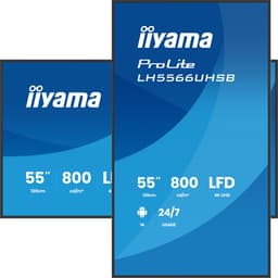 iiyama LH5566UHSB-B1AG beeldkrant Digitale signage flatscreen 139,7 cm (55) LCD Wifi 800 cd/m² 4K Ultra HD Zwart Type processor Android 24/7 — thumbnail 2