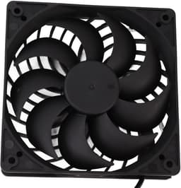 Zonne Zolder Ventilator - Afzuigventilator Solar - Ventilatie Broeikas - Dubbele Hoogrendement - 10W - Zwart — thumbnail 3