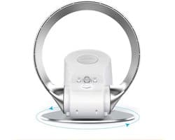 Bladeless Wandventilator - Stille Ventilator Muur - Frisse Lucht Creëren - 180° Verstelbaar 90° Draaibaar