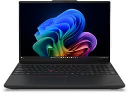 Lenovo ThinkPad T16 Gen 5 (Intel) Copilot+ PC Intel Core Ultra 5 325 Laptop 40,6 cm (16") WUXGA 16 GB LPDDR5x-SDRAM 512 GB SSD Wi-Fi 7 (802.11be) Windows 11 Pro Engels Zwart — thumbnail 1