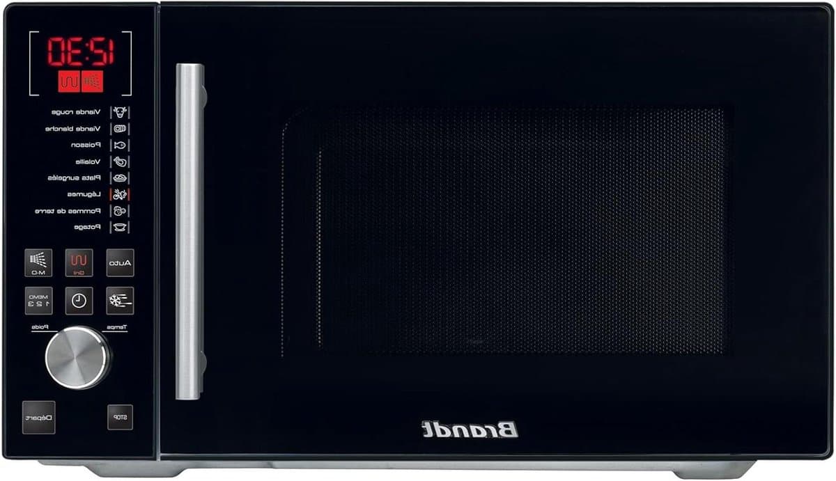 Vrijstaande Magnetron - Oven Met Grill - Snel Eten Bereiden - 8 Automatische Programma's - 26 Liter - Zwart — afbeelding 1