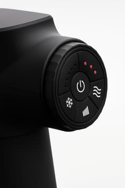 Thijox - Draadloos Massagepistool voor Dieptemassage met Warmte en Koude Therapie, 5 Snelheden, 5 Verwisselbare Massagekoppen, Accu Massageapparaat vo — thumbnail 2