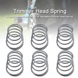 Solidchoice- Veren Vervangingsset - 5 Stuks - Universele Bosmaaier Onderdelen - Sterk en Duurzaam - Hoogte 5,2 cm - Veiligheidswaarschuwing - Trimmerveren — thumbnail 2