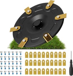 Dailygoods- Messerscheibenset voor Segway Navimow Mähroboter - 30x Bladen - Glasvezelversterkte Messerscheibe - Tuning - Grasmaaier Draaischijf - Schokbestendig - Maaimes — thumbnail 1