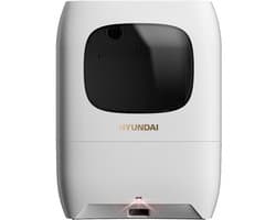 HYUNDAI - AeroSweep Automatische Vloerzuiger met Sensor - Zakloos - 700 W - 7 L - HEPA H10-filter - Wit