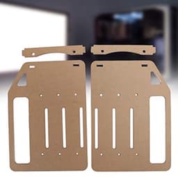 3,5 Inch Harde Schijf Beugel, Acryl Harde Schijf Beugel, Doe-het-zelf Transparante Acryl Harde Schijf Beugel, Ondersteuning Voor Zes 3,5 Inch Harde Schijven En Twee 8 Cm Ventilatoren — thumbnail 3