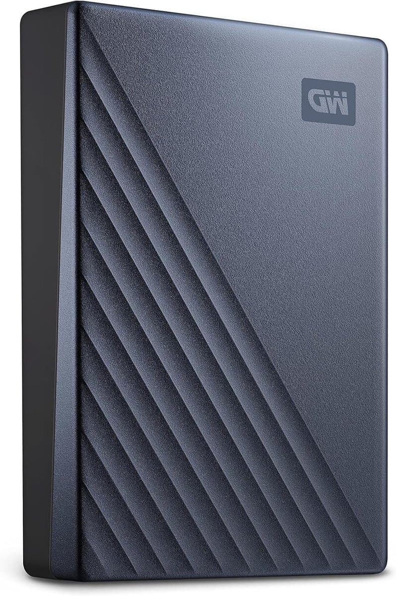 Externe Harde Schijf - Draagbare Opslag - Bestanden Opslaan - Hardware Versleuteling - 2 TB - Blauw — afbeelding 1