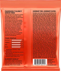 Ernie Ball 3215 Skinny Top Heavy Bottom Snaren voor Elektrische Gitaar (10-52) 3-Pack — thumbnail 2