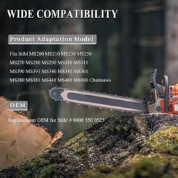 Brandstofdoppen set van 3 geschikt voor Stihl MS192T, MS200, MS250, MS290, MS380, MS390, MS440, MS460 en MS880 kettingzagen voor betrouwbare afsluiting en bescherming — thumbnail 5