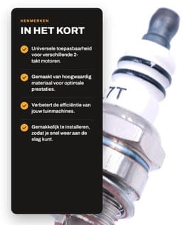 Bougie L7T 4-Pack - 2-Takt Bougie - Vervangende Accessoires - Universele Bougie - Hoogwaardige Kwaliteit - Verbeterde Motorprestaties - Spark Plug — thumbnail 2