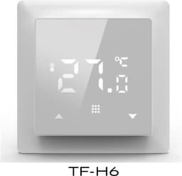 Kamerthermostaat - Slimme thermostaat - Temperatuur regelen - Touchscreen bediening - IP31 - Wit — thumbnail 3