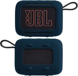 YONO Case geschikt voor JBL Go 5 - Siliconen - Hoesje - Donkerblauw — thumbnail 2