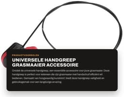 Handgreep Universeel - Kunststof - Geschikt voor Grasmaaiers - Duurzaam - Eenvoudige Installatie - Afmetingen 5,5 x 11 cm - Grasmaaierhandgreep — thumbnail 1