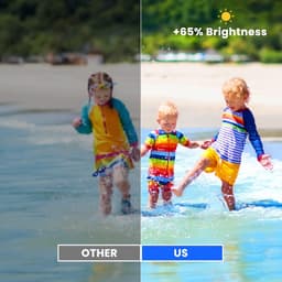Mini projector 7500 lumen - 1080P Full HD - LCD - Perfect voor thuisbioscoop of buiten - ShopVlot — thumbnail 2