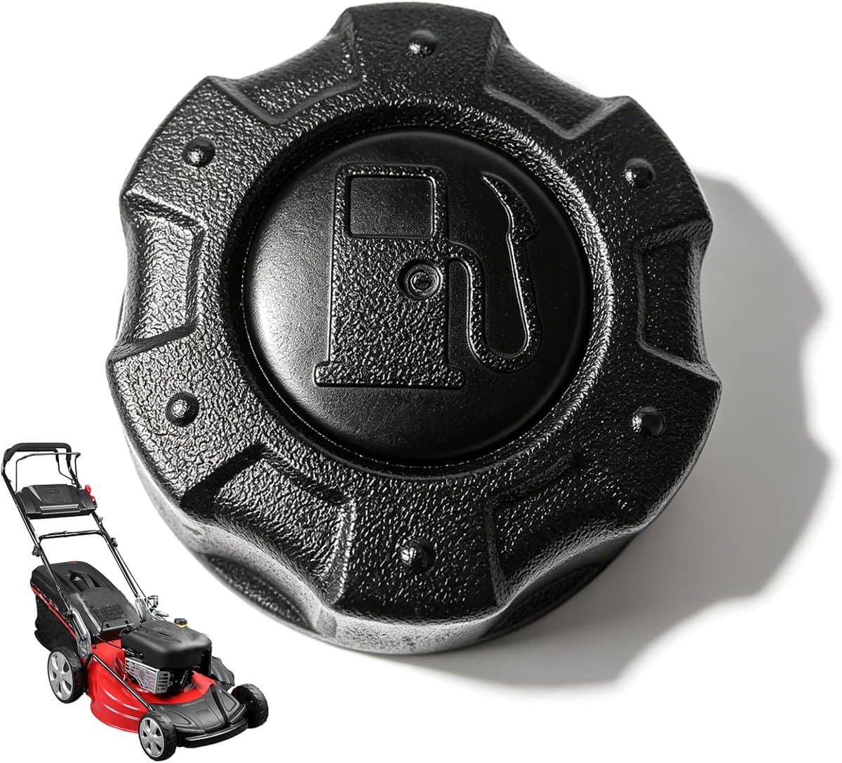 Tankdeksel grasmaaier 46,5 mm - robuust ABS-kunststof - weerbestendig - vervangingsonderdeel - SnelShoppen — afbeelding 1