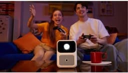 Projector 720P - Draagbaar - 350 ANSI lumen - Persoonlijk thuisbioscoop - ShopVlot — thumbnail 5