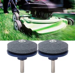 SnelShoppen - 2Pcs Grasmaaier Mes Slijper, Tuin Gereedschap en Watering Equipment, Geschikt voor Handboormachines, Maakt Snijden Eenvoudig en Efficiën — thumbnail 2