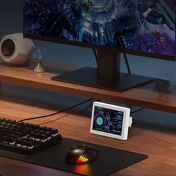 3.5" Computer Temperature Monitor, PC Temperature Display, PC Sensor Panel for PC Computer Case, IPS Type C Mini - ShopVlot — thumbnail 2