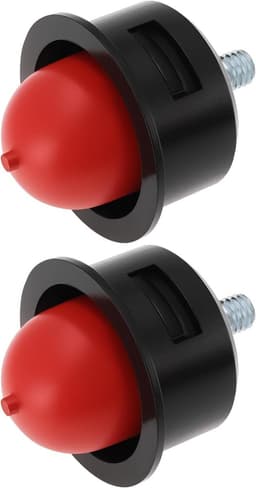 SnelShoppen - 2stuks Grasmaaier Olie Pomp Ballen, Vervangende Primer Bol, Geschikt voor Cobra DG350 M40C M41C, Hoogwaardige Rubber en Plastic, Tuinacc — thumbnail 1