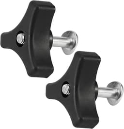 SnelShoppen - Triangulaire Grip Schroef voor Grasmaaiers, Reserve Onderdelen, Vleugelmoer Grasmaaier, Universeel, 1 Set — thumbnail 1