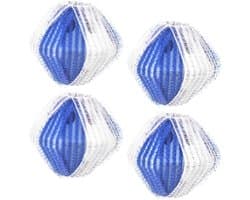 Drogerballen 5 cm 4 stuks - Wasdrogerballen - Wasbollen