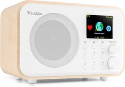DAB radio - Audizio Vicenza - DAB / DAB+ en Internet radio met Bluetooth - WIFI - Accu - Wit — thumbnail 1