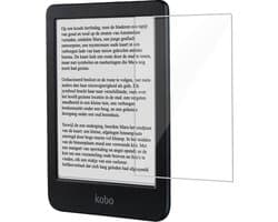Screenprotector Geschikt voor Kobo Clara BW - Extra Sterk - Beschermglas - Gehard Glas - Tempered Glass - Screen Protector