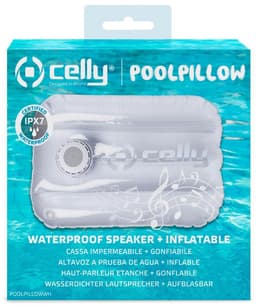Celly - PoolPillow Zwembad Kussen met Speaker - Kunststof - Wit — thumbnail 4