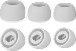 Ibley ComfortFit Siliconen tips voor Samsung Galaxy buds pro wit - Siliconen Earplug - S/M/L formaat - 3 paar - 3 maten — thumbnail 1